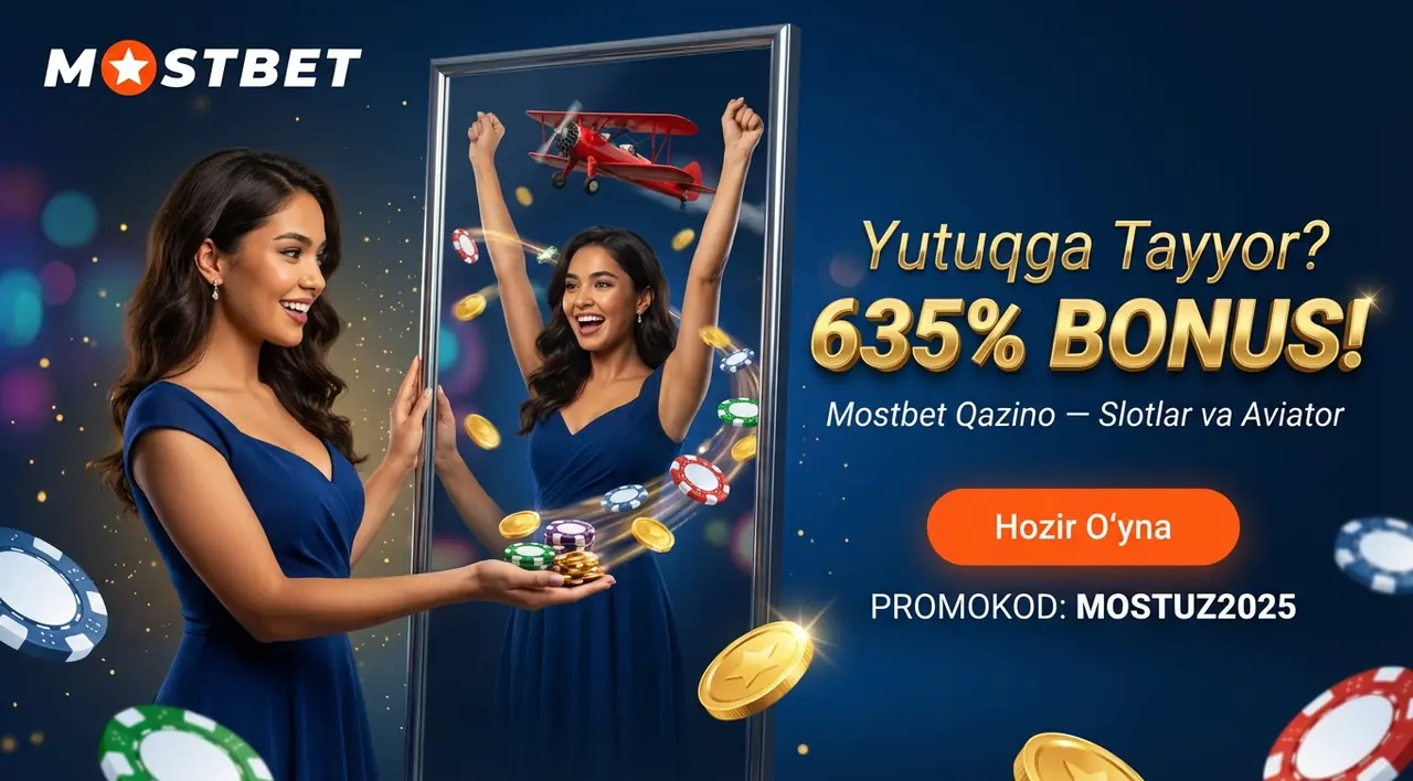 Mostbet Qazino – O'yin Slotlar va Aviator